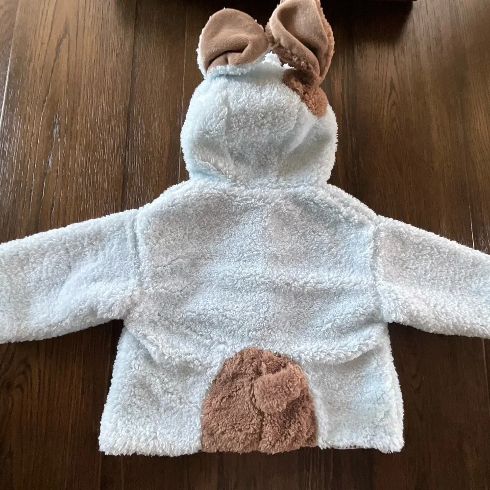 Bearington Baby Waggles Puppy Sherpa Coat - Picture 3 of 6